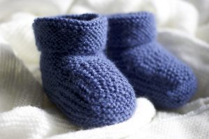 knitted shoes